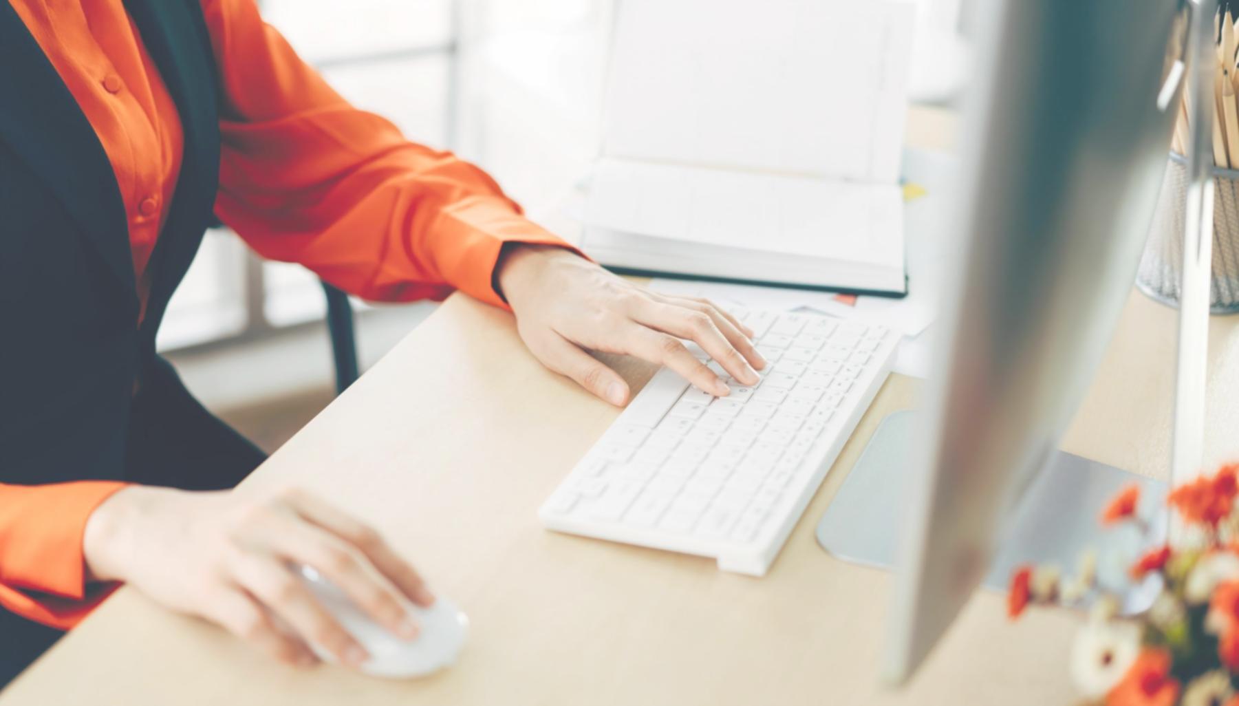 Professional reviewing financial models and scenario planning documents